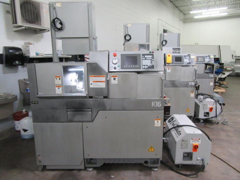 Citizen K16 VIIP CNC Swiss Screw Machine