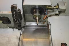 Haas VF-2 30,000 RPM CNC Vertical Machining Center with Twin Arm Tool Changer and Probing