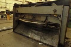 HTC Model 510SR 10' x 1/2" Hydraulic Power Squaring Shear