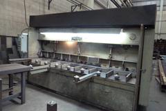 HTC Model 510SR 10' x 1/2" Hydraulic Power Squaring Shear