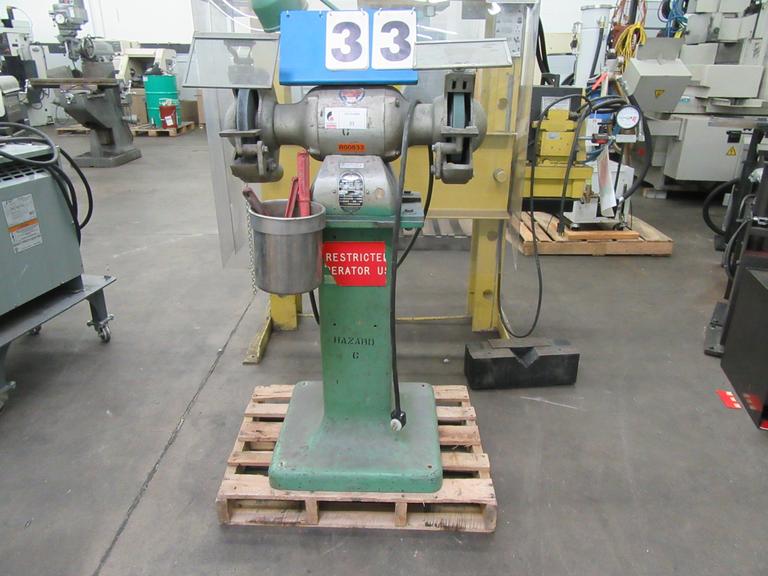 Machines Used Sioux Tools Heavy Duty Model 10 Double End Pedestal