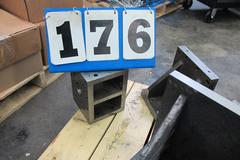 Assorted Workholding Including Angle Plates and Riser Block