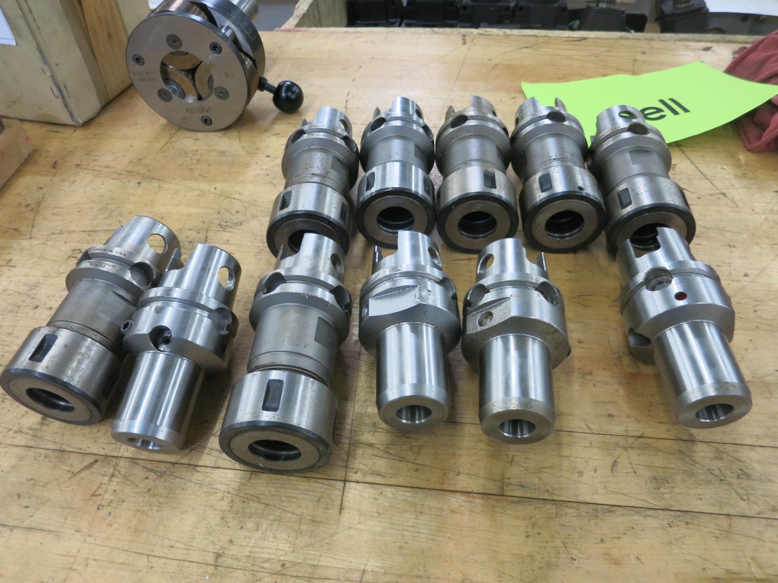 Machines Used | Kennametal KM63 Tool Holders, Collet Holders and 3