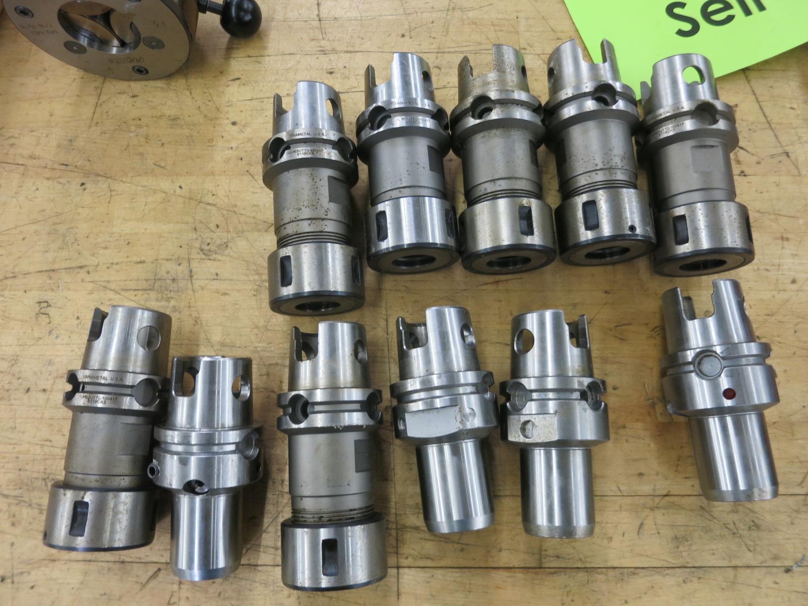 Machines Used | Kennametal KM63 Tool Holders, Collet Holders and 3