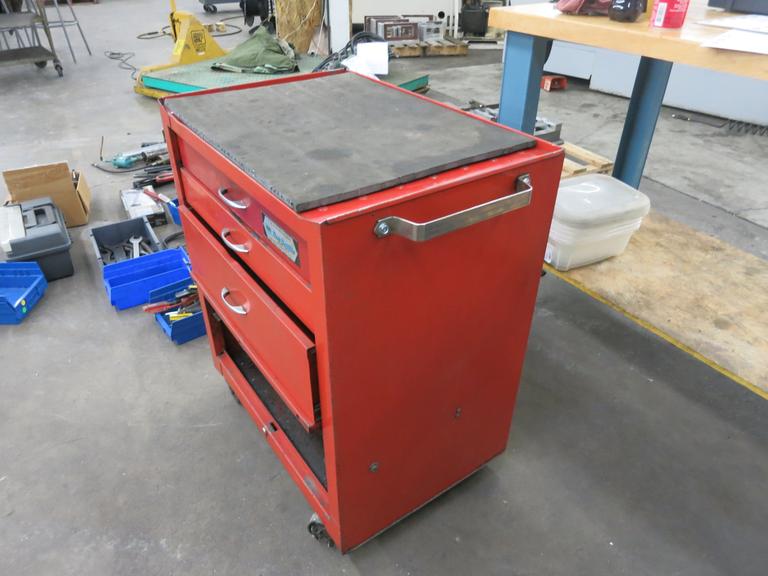 Machines Used | Napa 4 Drawer Rolling Tool Cart