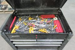 Homak 5 Drawer Rolling Tool Cart- Contents Included As Shown