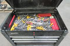 Homak 5 Drawer Rolling Tool Cart- Contents Included As Shown