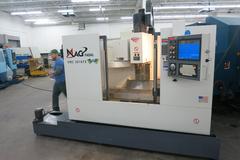 Fadal VMC3016 FX 4-Axis CNC Vertical Machining Center with Fadal Multiprocessor CNC Control and Fadal VH65 Rotary Table