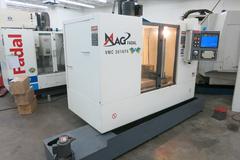 Fadal VMC3016 FX 4-Axis CNC Vertical Machining Center with Fadal Multiprocessor CNC Control and Fadal VH65 Rotary Table