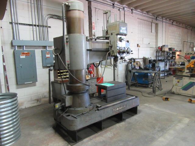 Tominaga (YMZ) RH-1300 4' x 14' Column Radial Arm Drill Press