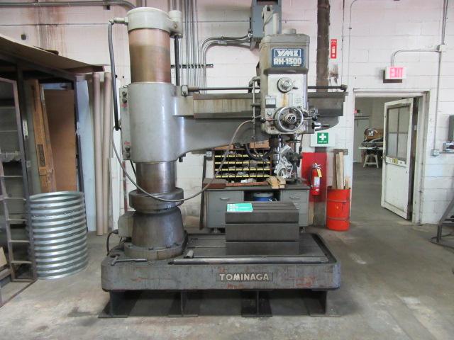 Tominaga (YMZ) RH-1300 4' x 14' Column Radial Arm Drill Press