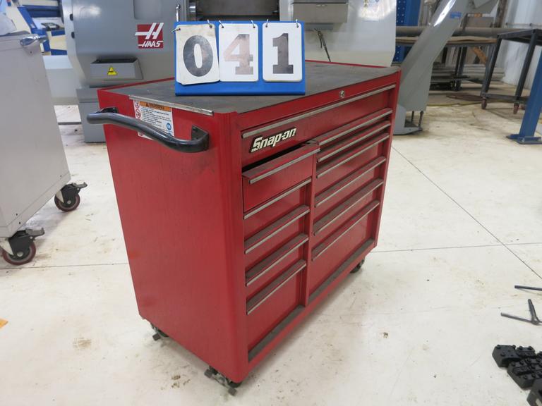 Machines Used | Snap-On HD 12 Drawer Rolling Tool Cabinet