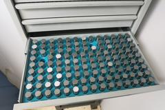 Meyer Pin and Plug Gage Sets in Steel Boxes with Stand .051" - .750"
