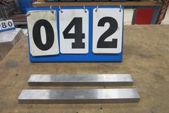 Set of 2 SPI 12" x 1.25" x .75" Precision Parallels