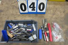 Assorted HSS and Carbide End Mills