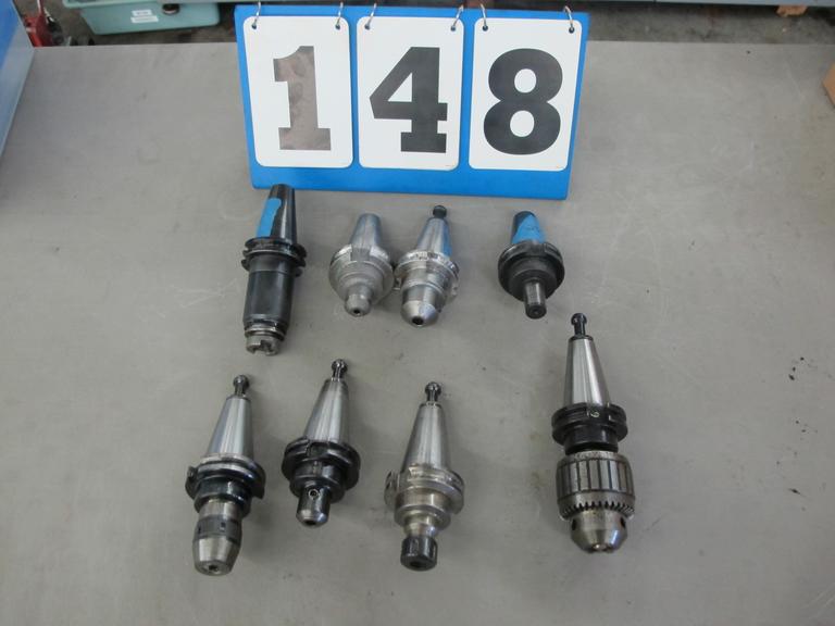 (8) Cat-40 Tool Holders