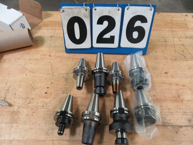 Assorted Command Cat 40 Taper Tool Holders