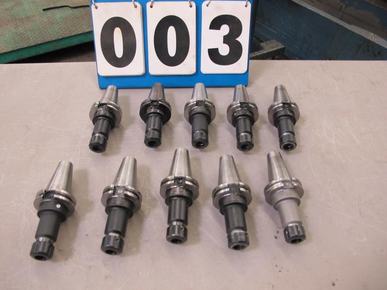 Portautensili Cnc Cat40 4 Pezzi Mandrino CAT40-ER20 Per Utensili - Foto 2