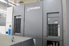Okuma MU-6300V Universal Center 5-Axis Trunion Style Vertical Machining Center with 2 Station Pallet Changer