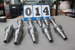 (10) Haimer Cat-40 Taper A3 "Cool Flash" Tool Holders