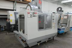 Haas VF-2 30,000 RPM CNC Vertical Machining Center with Twin Arm Tool Changer and Probing