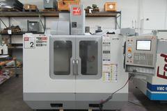 Haas VF-2 30,000 RPM CNC Vertical Machining Center with Twin Arm Tool Changer and Probing