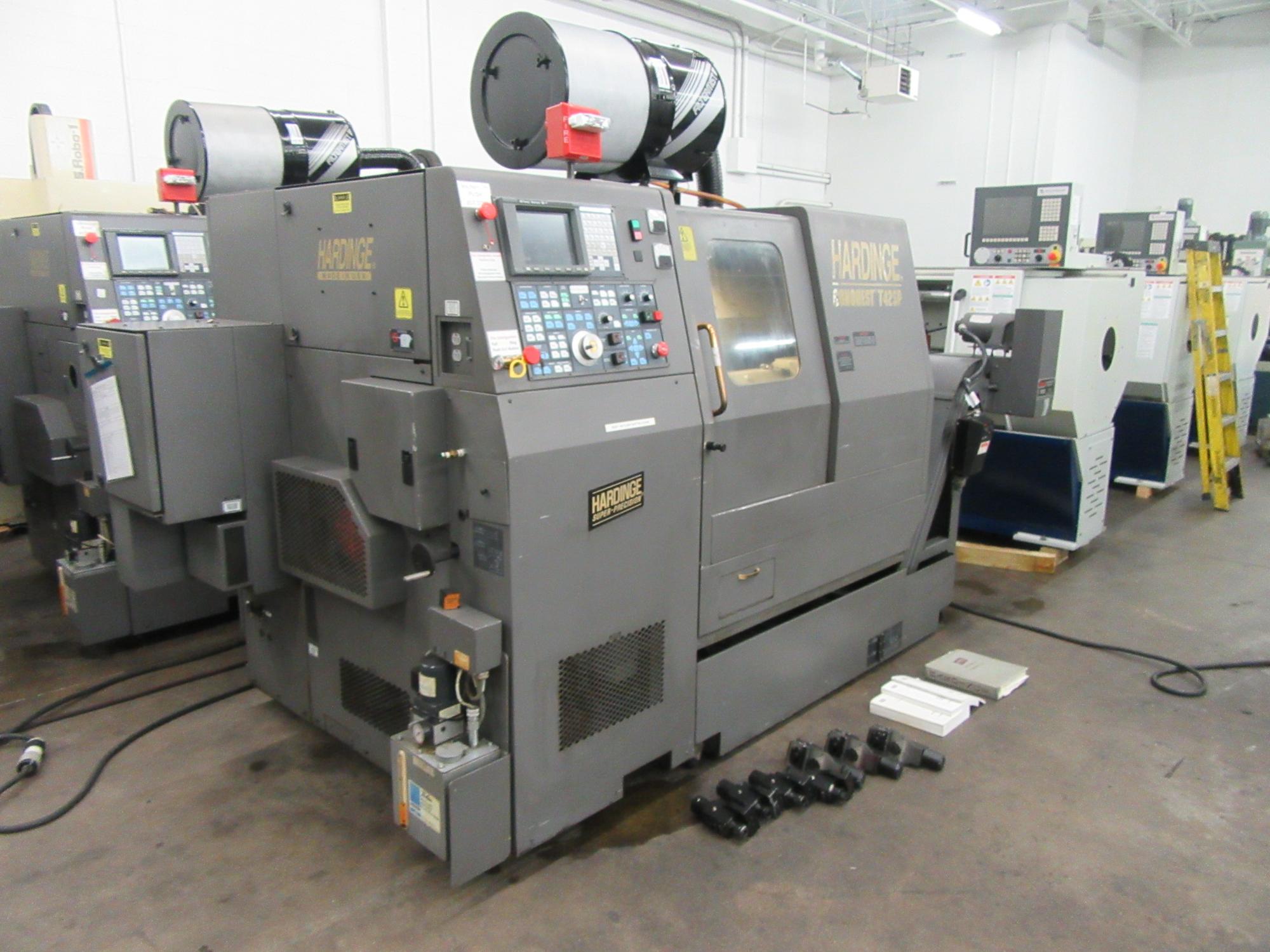 Hardinge Conquest T42-SP CNC Turning Center with Live Milling and