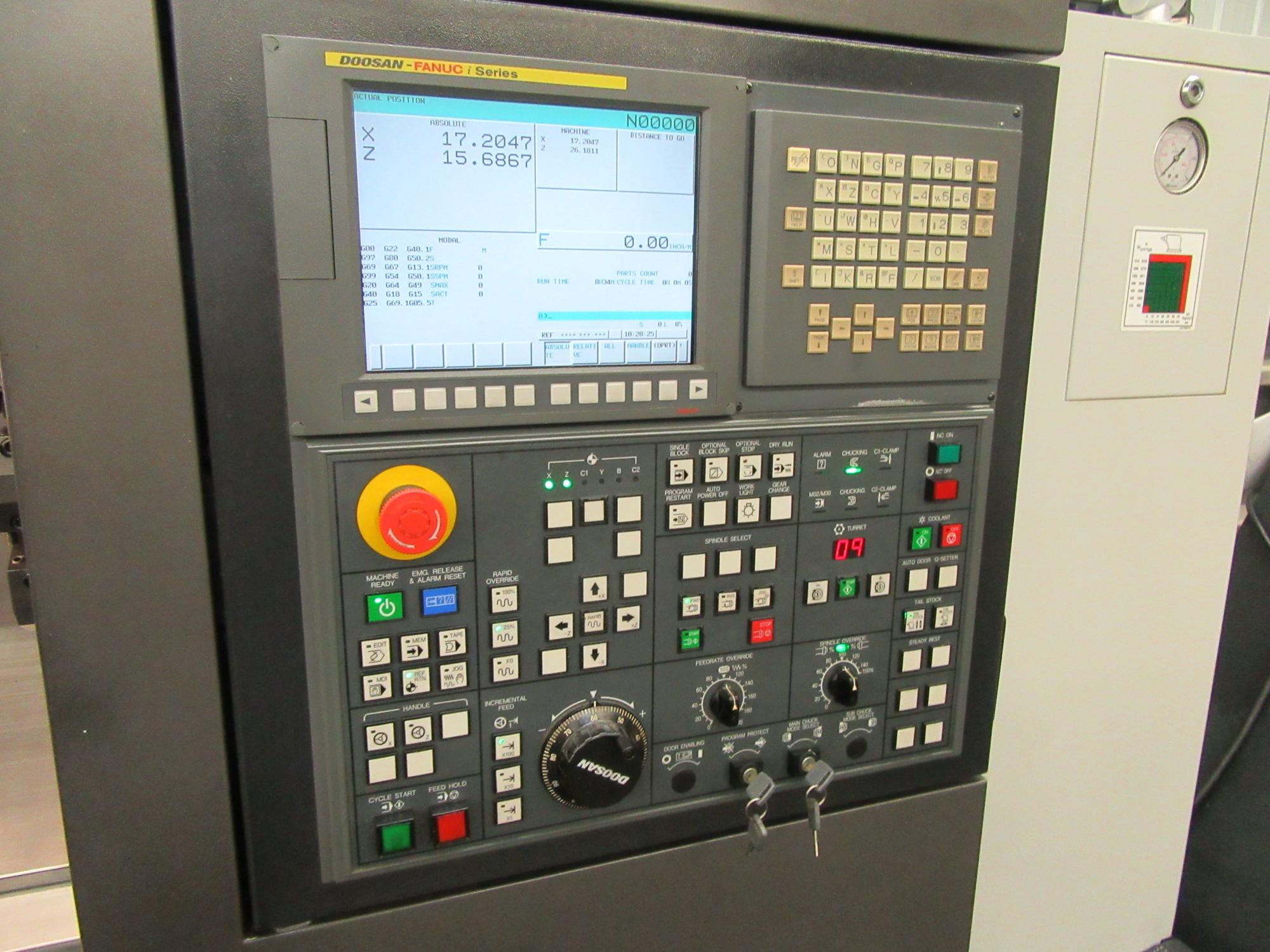 Machines Used | Doosan Puma 2100 CNC Turning Center with Tailstock