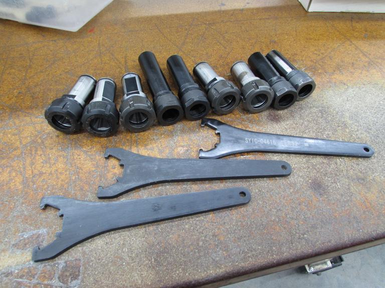 thumbnail image 2 of ER32 Collet Holder Rack – Holds Up To 26 Collets – Made In USA – First Class Shipping 2 of 4