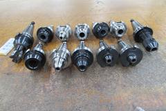 (12) CAT 40 End Mill Holders from 3/8" up to 1"