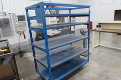 Metal Frame Cart with (5) Shelves 