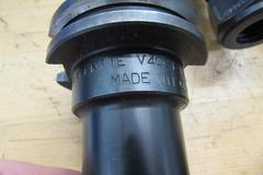 (8) Valenite V40CT4/57860/4 DA180 Collet Style Cat 40 Tool Holders with Approx (28) Assorted DA180 Collets