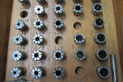 Assorted DA Collets and DA300 Collet Holders