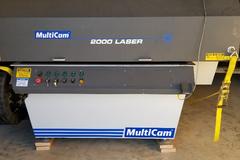 MultiCam 2000 CO2 Laser System.  300 Watt Output, 60" x 50" Work Area