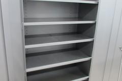 2-Door Metal Cabinet with (5) Adjustable Shelves