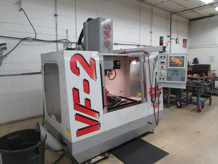 Haas VF-2 CNC Vertical Machining Center with 20 HP Vector Spindle Drive