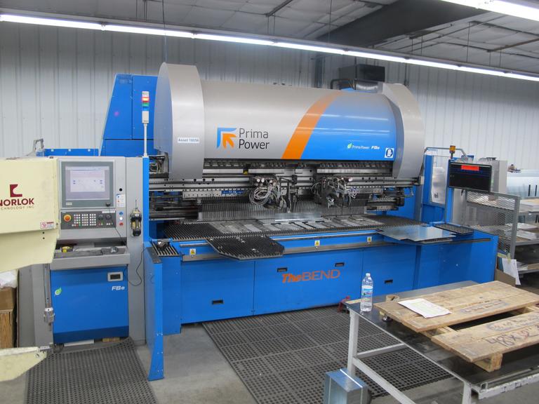 Finn-Power Prima Power Fast Bend FBe5.2.200 Servo-Electric CNC Automatic Panel Bender