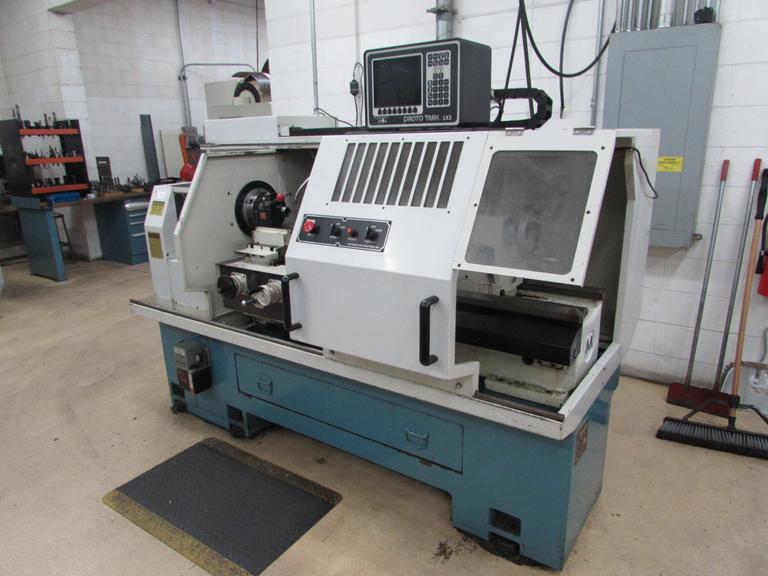 Southwestern Industries Trak TRL 1840 CSS CNC Flat Bed Lathe with ProtoTrak LX3 Control