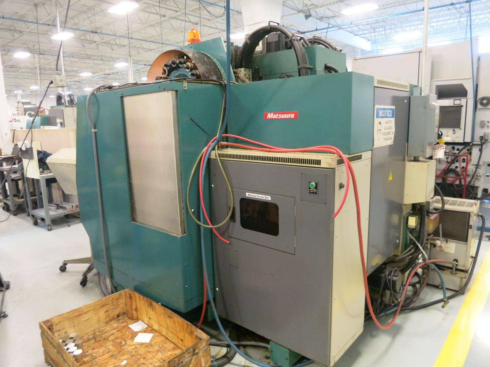 Machines Used | Matsuura MC-600V-DC Twin Spindle CNC Vertical