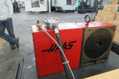 Haas HRT-210 Programmable Rotary Table wth Brush Drive Motor