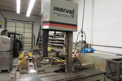 Marvel MV 460PC/2 Programmable Tilting Vertical Bandsaw with Programmable Stock Feed and Tilting Frame