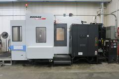 Doosan HM 800 CNC Horizontal Machining Center, 800mm Pallets, Cat 50 Taper, 90 Station ATC