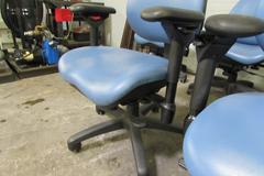 (10) Chairs, Adjustable on Casters