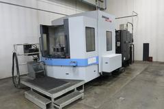 Doosan HM 800 CNC Horizontal Machining Center, 800mm Pallets, Cat 50 Taper, 90 Station ATC