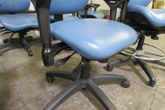 (10) Chairs, Adjustable on Casters
