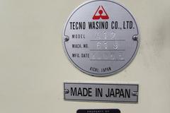 Tecno Wasino Model A12 CNC Turning Center with Live Milling, Y-Axis, and S-Robo-1 Gantry Load / Unload System with WP-0 Work Palletizer
