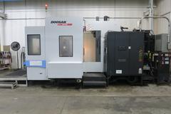 Doosan HM 800 CNC Horizontal Machining Center, 800mm Pallets, Cat 50 Taper, 90 Station ATC