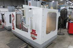 Haas VF-3 CNC Vertical Machining Center with 2-Speed Gearbox and 4th Axis Drive