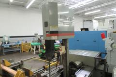 Marvel MV 460PC/2 Programmable Tilting Vertical Bandsaw with Programmable Stock Feed and Tilting Frame