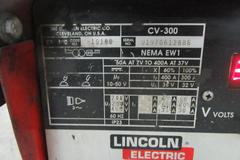 Lincoln Idealarc CV-300 Wire Feed Welder,  400 Amps @ 60% Duty, 300 Amps @ 100%, Lincoln LN-10 Wire Feed